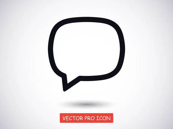 SMS platt design ikon — Stock vektor