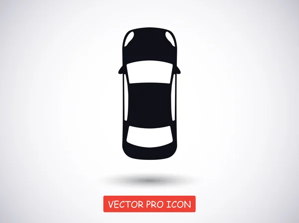 Icono superior del coche — Vector de stock