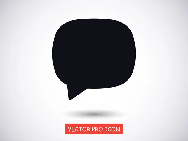 Ícone de design plano SMS — Vetor de Stock