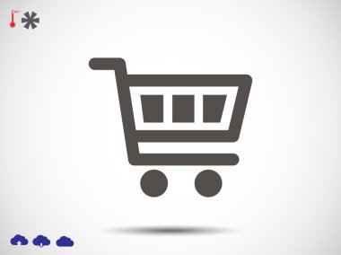 Alışveriş arabası simgesi