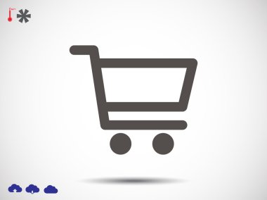 Alışveriş arabası simgesi