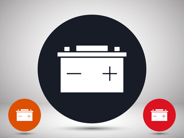 flat style battery icon