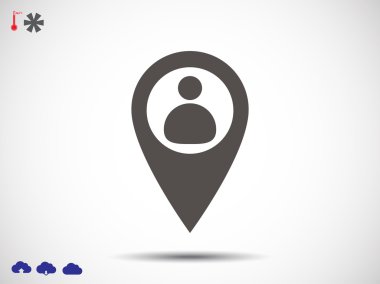 İşaretçi ile avatar simge