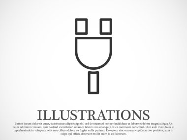 Güç enerji simgesi