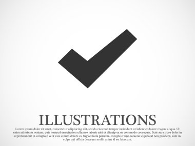 onay işareti simgesi