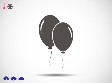 Festival hava ile şişirilen balonlar