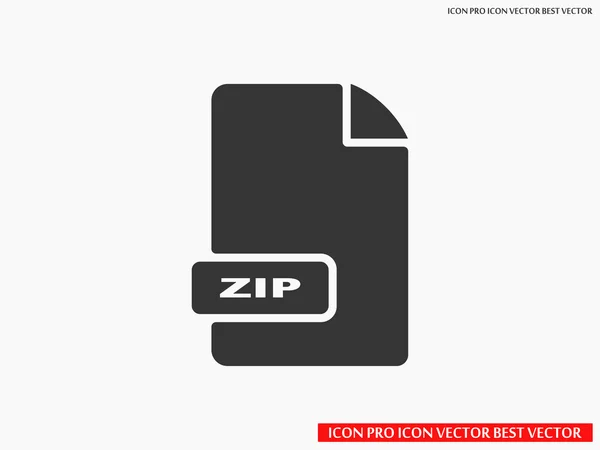 ZIP archive file extension — Stock Vector