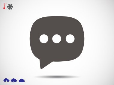 SMS kabarcık nokta simgesiyle