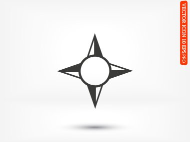 Pusula grafik simgesini