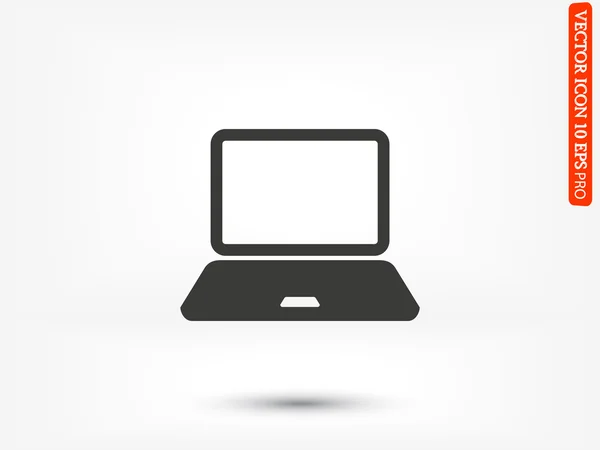 Icône électronique ordinateur portable — Image vectorielle
