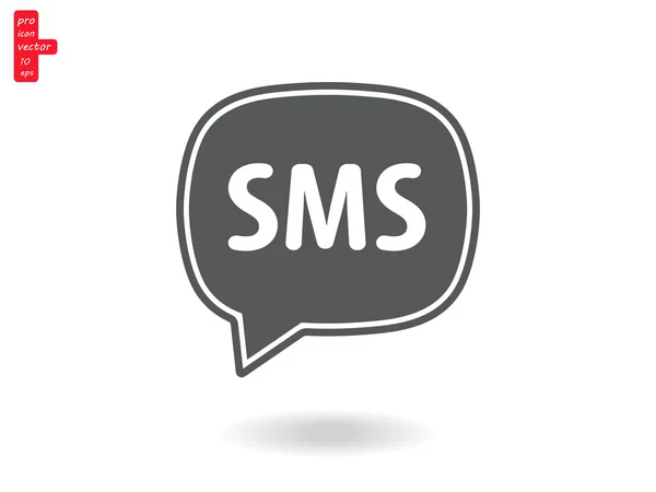 Icono de burbuja SMS — Archivo Imágenes Vectoriales
