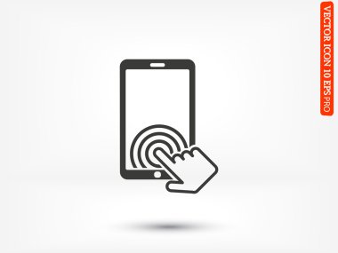 Dokunmatik ekran grafik simge