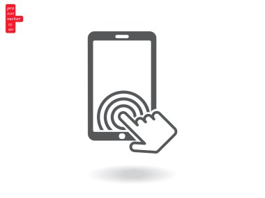 Dokunmatik ekran grafik simge