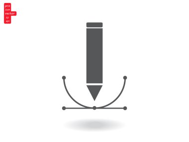 kalem grafik simgesi