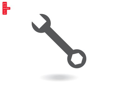 İngiliz anahtarı grafik simgesini