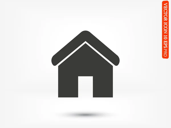 Dům obrázek ikony — Stockový vektor