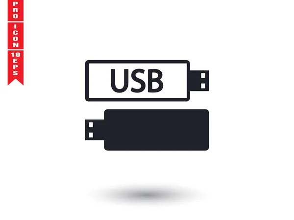 Usb grafisk ikon – Stock-vektor