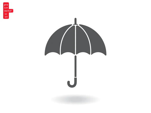 Paraplu grafische pictogram — Stockvector