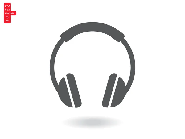 DJ значок для навушників — стоковий вектор
