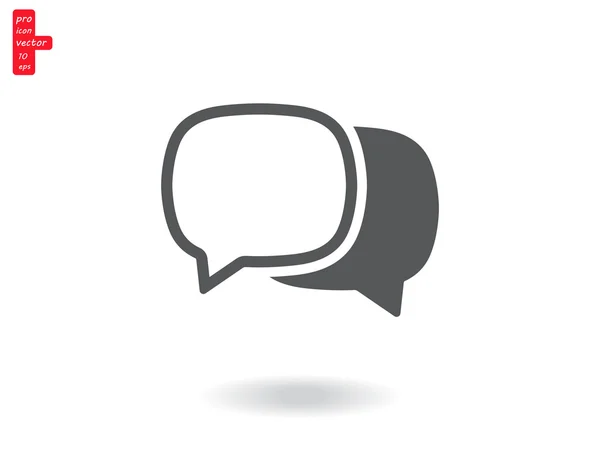 Pictogram SMS zeepbel — Stockvector