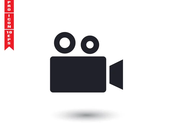 Video kamera simgesi — Stok Vektör