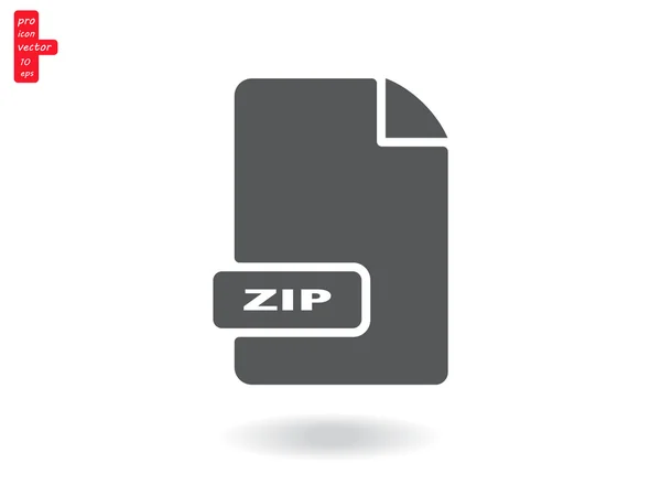 Extensão do arquivo ZIP — Vetor de Stock