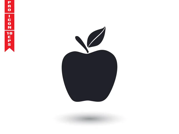 Apple logo ikon — Stock vektor