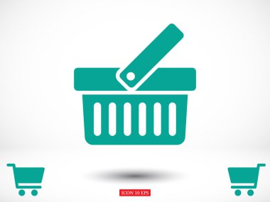 Alışveriş sepeti simgesi 