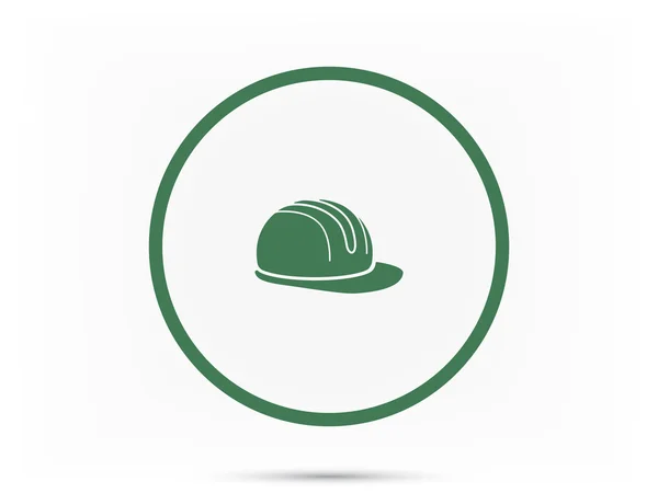 Safety hard hat icon — Stock Vector