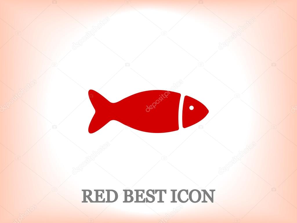 fish  icon illustration 