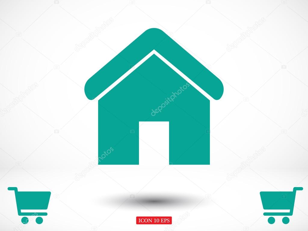 house  icon  illustration 