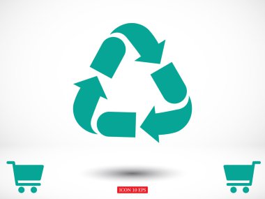 geri dönüşüm simge tasarlamak 