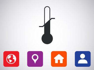 Termometre simge tasarlamak 