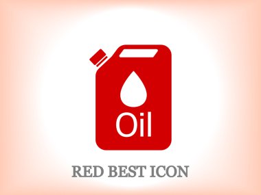 Bidon petrol simgesi 