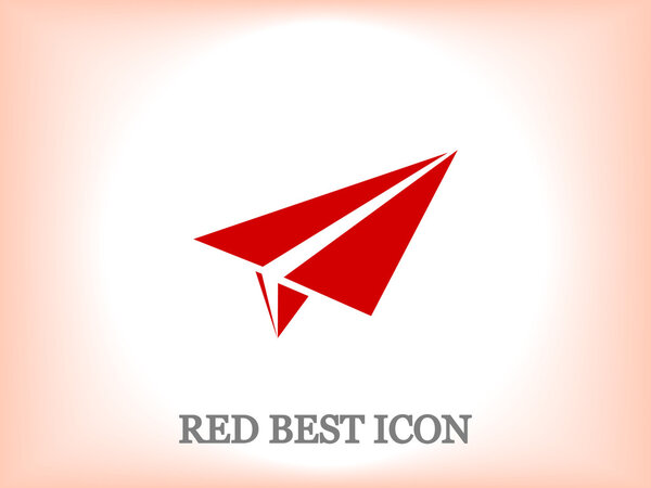 Paper airplane icon