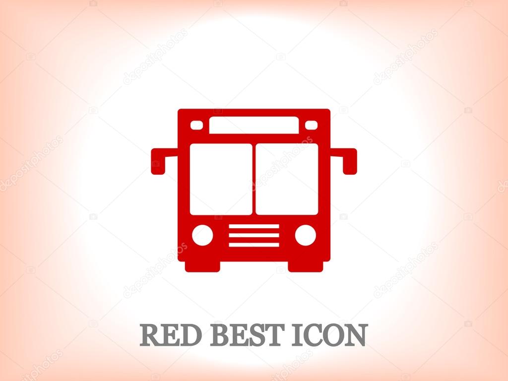 bus  icon illustration 