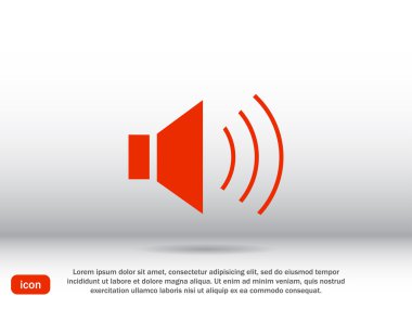 Hoparlör, ses düzeyi simgesini