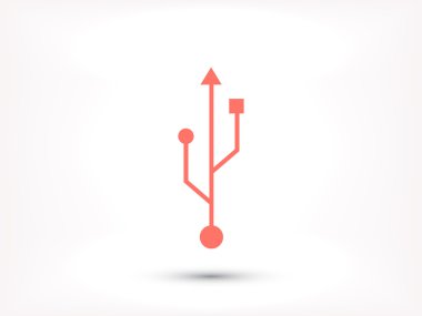 USB bağlantı simgesi