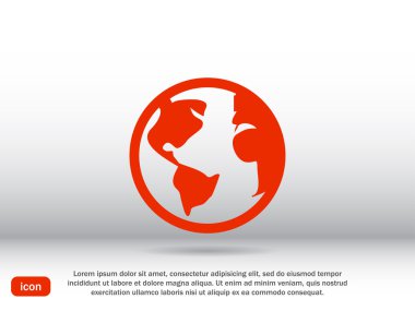 Dünya Küre simgesi 