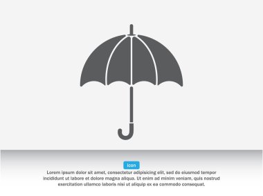 Umbrella, protection icon clipart