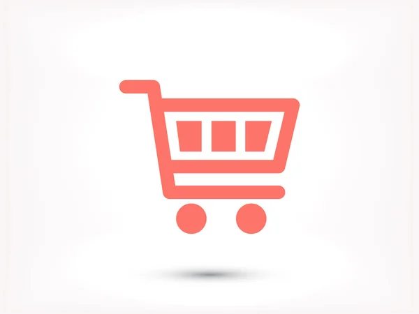 Icono del carrito de compras — Vector de stock