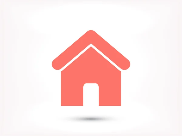 Casa, icono del hogar — Vector de stock