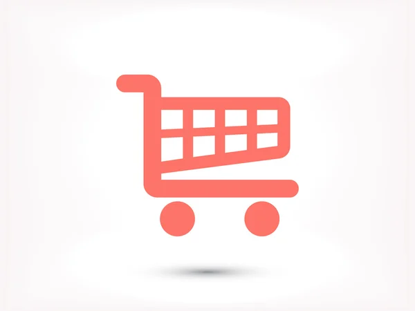 Icono del carrito de compras — Vector de stock