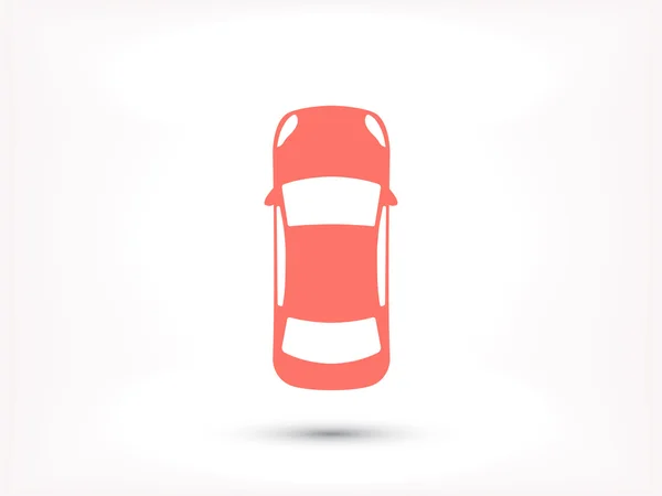 Icono superior del coche — Vector de stock