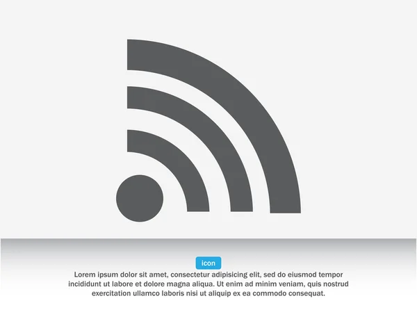 WiFi, bezdrátové ikony — Stockový vektor