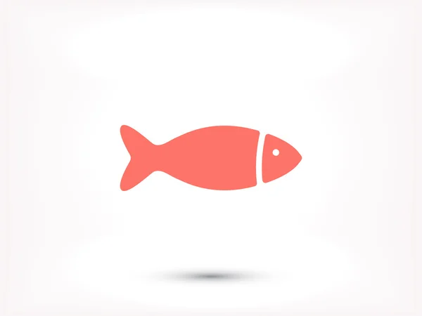 Fisk, skaldjur-ikonen Vektorgrafik