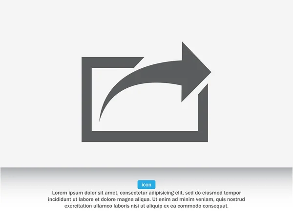 Compartir icono de datos — Archivo Imágenes Vectoriales