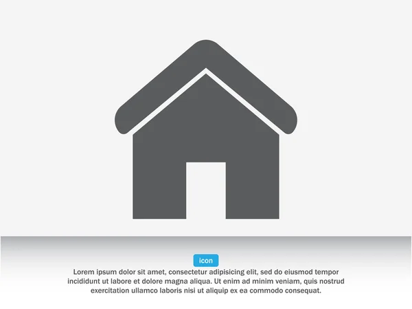 Dům, domácí ikony — Stockový vektor