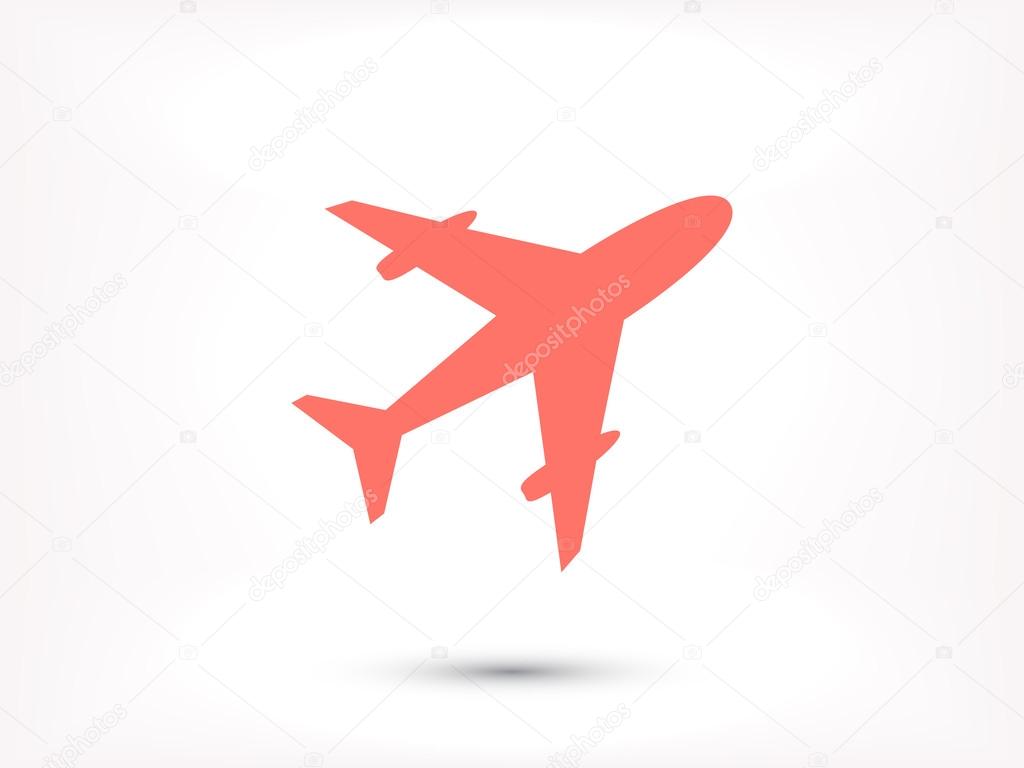 Plane, airplane icon