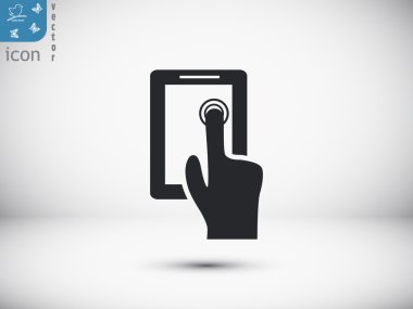 dokunmatik ekran simgesi
